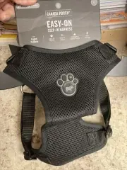 Canada Pooch Easy On Step In Dog Harness Black Large