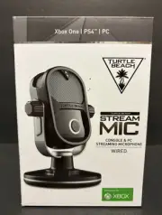 Xbox One PS4 PC Turtle Beach Stream Mic Wired Streaming Microphone Twitch New
