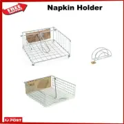 Chrome Steel Napkin Serviette Holder