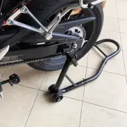 500KG Motorcycle Stand Paddock Heavy Duty Rear Lift Motorbike Carrier NEW