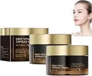 Deep Vita C Capsule Cream - Anti-Aging Wrinkles Face Moisturizer Capsule Creams, Instant Dry Skin Hydration Radiance, Skin Elasticity Care, Vitamin C Capsule Cream (2 PCS)