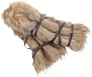[Vaguelly] 1 Pair Leg Warmers for Boots Viking Costume Medieval Fuzzy Leg Gaiters Leg Warmers Fluffy Fuzzy Leg Warmers Wrist Cuff Warmer Cosplay Accessory for Women Men Polyester