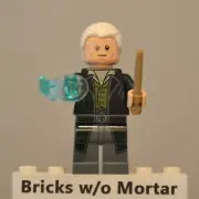 New Genuine LEGO Gellert Grindelwald Minifig with Wand Harry Potter 75951