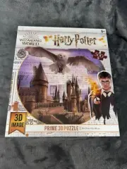 New Harry Potter Wizarding World Hogwarts & Hedwig 500 Piece Prime 3D Puzzle