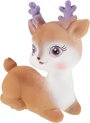HEALEEP Cute Cartoon Deer Figurine Car Dashboard Ornament Durable Animal Statue for Vehicle Interior Decoration Versatile Home Decor Accessory Charming Adornment for All Ages