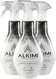 ALKIMI Shiny Surface Cleaner Spray, 500ml, 3 Pack – Nature Engineered, All-Purpose Cleaner with Anti-Bacterial, Anti-Fungal and Degreasing Properties, Powerful & Natural Eco Cleaning Spray