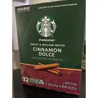 在飛比找蝦皮購物優惠-starbucks k-cup cinnamon dolce