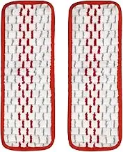 2 Pack Microfibre Floor Mop Cloth Replacement for Vileda UltraMax Mop Refill Washable Spray Flat Mop Pads