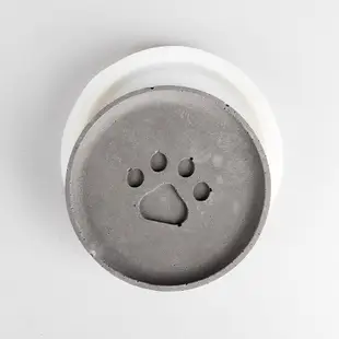 超可愛貓爪杯墊模具 日式隔熱墊diy 咖啡水泥杯托矽膠模具 C1125 小熊掌 混凝土 硅藻土杯墊 手作石膏模具
