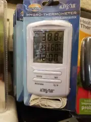 Active Air Hygro-thermometer with built in Alarm Clock/Timer