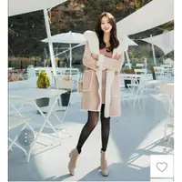 在飛比找蝦皮購物優惠-正韓 超可愛 粉色麂皮外套