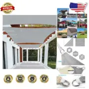 Premium 18' x 20' Sun Shade Sail - UV-Blocking for Heat Relief Outdoors