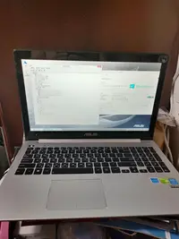 在飛比找Yahoo!奇摩拍賣優惠-Asus S551L N 15.6吋  可觸控 金屬蓋  i