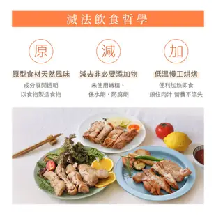 【原味時代】經典香蒜嫩烤雞腿排 加熱即食料理 原型食材 低溫慢烤 輕卡 蛋白質 減碳 輕卡健身餐