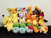 Pokemon Plush Doll Soft Toy (Starter Gen 1)