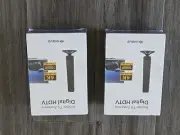 (2)Wave Max Indoor TV Antenna 4K Ultra HD Signal Booster No Subscriptions 1080p