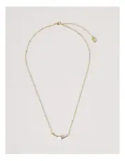 [Trent Nathan] Pearl Barre Necklace in Gold