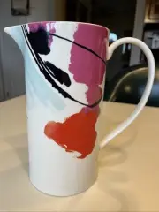 NEW HTF Lenox MANAROLA Pitcher 1.8L 1.9 Qt Contemporary Art DISCONTINUED PATTERN