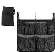 Pool Organization and Storage - 5 Compartments Storage Pouch Poolside Basket | Pool Bag Multipurpose Poolside Pouch for Indoor Outdoor