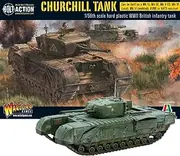 Bolt Action Churchill Infantry Tank 1:56 WWII Military Wargaming Plastic Model Kit