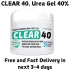 Urea 40% Moisturizing Gel for Dry Skin Corns & Calluses -4oz Aloe & Tea Tree Oil