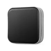 CD Case, DVDs Wallet Holder, CD/DVD Case Wallet 40 Discs Heavy Duty Bag Binder Storage Booklet Album (Black)