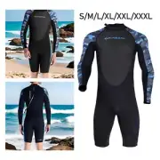 2mm Neoprene Wetsuit Men Shorty Back Zip Wetsuit Swimwear for Swimming