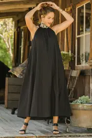 Magic In Me Halter Dress--BOHO-839