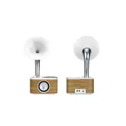 Sangean WR-45 FM/Bluetooth/Aux-In 25cm Radio - White/Wood
