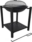 Fire Pit Charcoal BBQ Grill Fireplace Brazier Portable Patio Garden Firepit