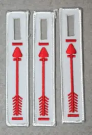 ORDER OF THE ARROW POCKET DANGLE SASH PATCH SET OF 3 BROTHERHOOD