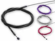SNAFU ASTROGLIDE STRAIGHT BMX BICYCLE BRAKE CABLE CLEAR