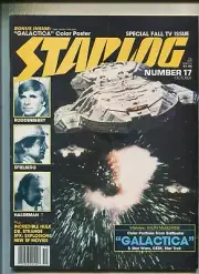 Starlog #17 VG Oct 1978 Roddenberry, Spielberg, Haldeman Starlog Magazine SA