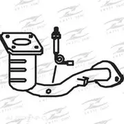 Redback Cat Conv Bolt On to suit Cn C3 1.4L 4Cyl Hbk 2/02- FWD Petrol - C3993
