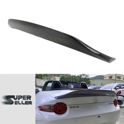 Carbon Fiber Fits Mazda MX5 MX-5 Miata 2D Convertible DB Style Trunk Spoiler 25 (for: Mazda)