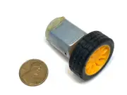 1 set Motor Small toy 30MM Diameter 2mm shaft Car Robot Tire Wheel DC 4pcs C20
