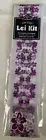 Hawaiian Lei Candy Lei Kit 3" Cellophane Makes 5 leis "HIBISCUS"