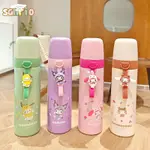 KAWAII三麗鷗CINNAMOROLL KUROMI熱水瓶動漫MY MELODY POCHACCO兒童學生便攜吸塵器