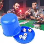 Dices Roller Cup For KTV Pub Bar Dices Box Dices Games Dices Cup With 5 Dices