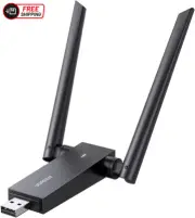 UGREEN Wifi Adapter AC1300, Dual Band 5G/2.4G USB 3.0 Wifi Dongle with 5Dbi High