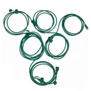 Eversimpleinc 50FT Outdoor Extension Cord with 6 Outlets Evenly Spaced·&#18