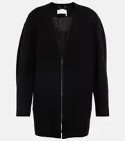 [Chloe] Chloé Wool-blend coat AU 14 black