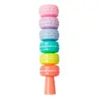 6 Pcs Macaron Highlighter Detachable Combinable Mini Highlighter 6 Colors