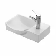 WS Bath Collections Minimal 4079 Minimal 17-7/10" Wall - White
