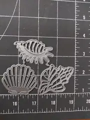 Universal Die Cut Tool Thin Metal Emboss Beach shell Sea Ocean conch Scallop