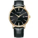 【CITIZEN 星辰】BM7462-15E 光動能 數字 日期顯示 皮錶帶男錶 黑/金 40MM 台南 時代鐘錶