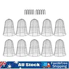 10Packs-Garden Chicken Wire Cloches Thickened Plant Protector Cloche Covers AU