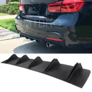 For 3 Series F30 F31 E90 E92 Rear Diffuser Shark Fin Bumper Lip Splitter Spoiler