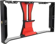 jojofuny Abs Cellphone Stand Black Smartphone Stand Phone Shooting Rig Hand- Held Phone Video Stabilizer