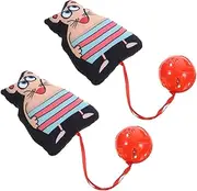 COSMEVIVI 2pcs Interactive Cat Plush Mouse with Bell for Cats and Kittens Engaging Chew and Scratch Fun Pet Entertainment